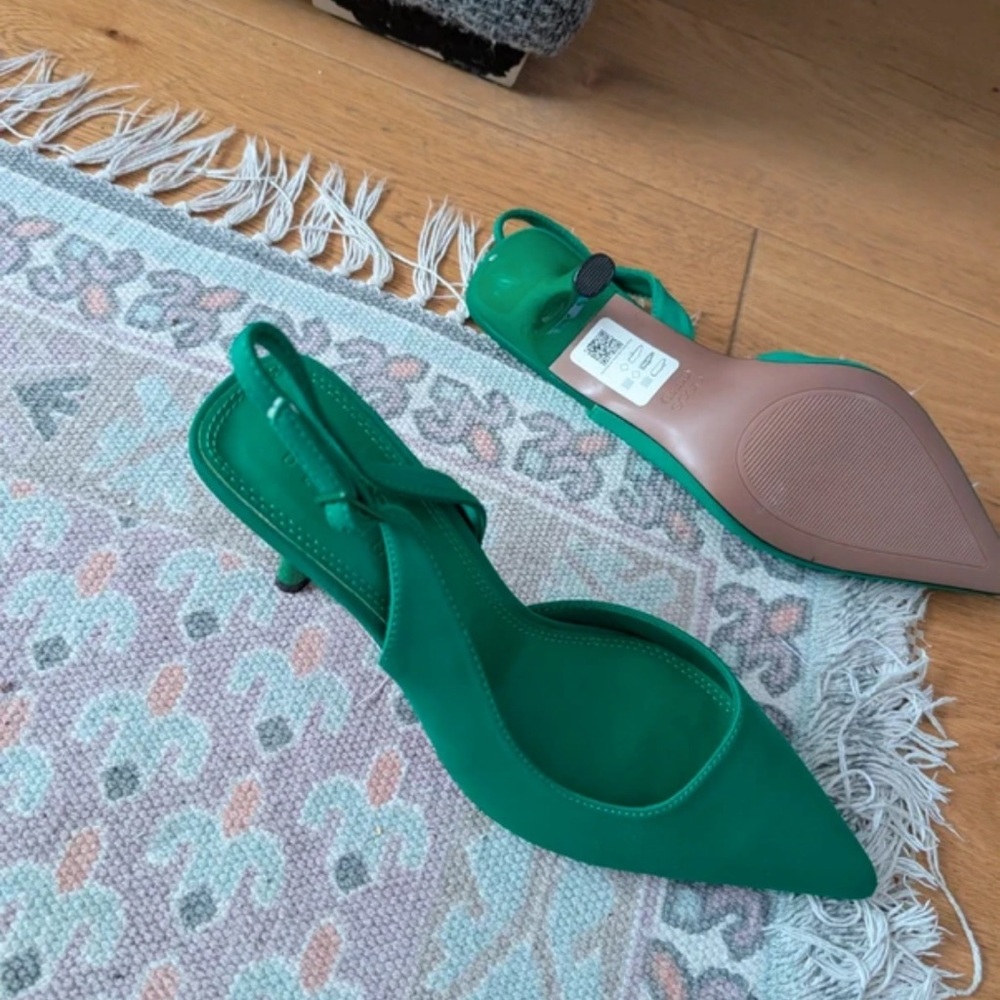 ASOS Emerald Green Pointed Heels